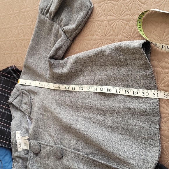 Vintage - Neslay Gray Tweed Short Jacket , Size L, VTG, EUC - Picture 14 of 15
